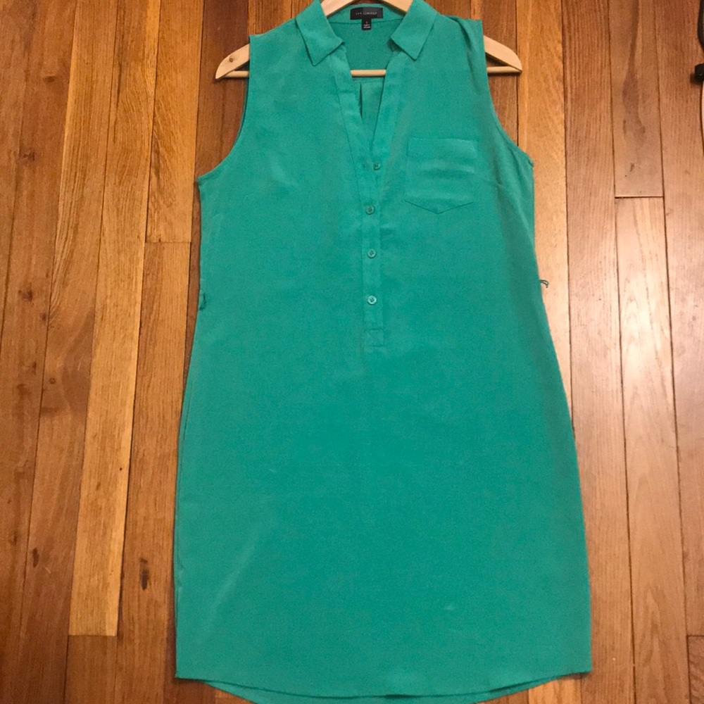 The Limited light green dress